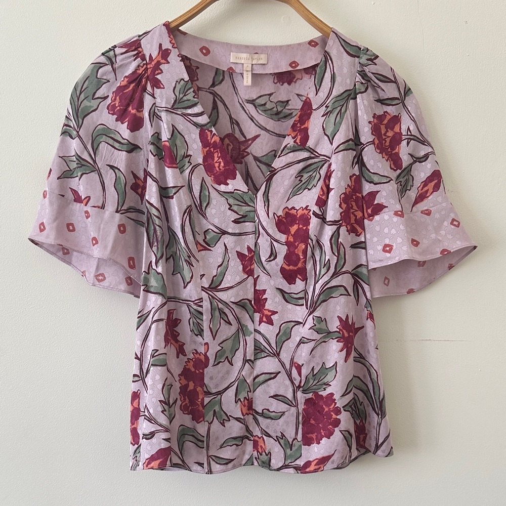 Rebecca Taylor floral top.